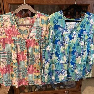 Lot of 2 Cobbler Aprons